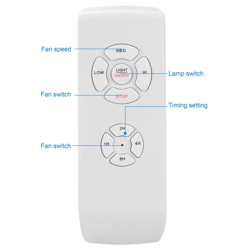 Ceiling Fan Remote Control Kit Receiver and Remote Control 3-in-1