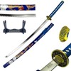 Bishamon 42 1/2" Samurai Sword Carbon Blade Dragon Scabbard Comes