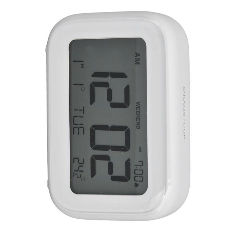 Mini Digital Alarm Clock with LCD Screen Snooze Function 12H