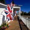 Bhogmeg 2 M/6.56 Ft Telescopic Handheld Flagpoles Stainless Steel Handheld