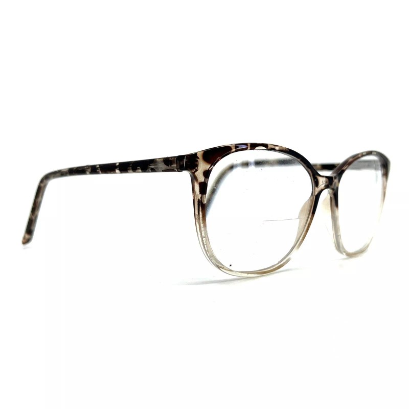 Chelsea Morgan CM20218 tort/pewter Eyeglasses Frames Black brown 54-14-140