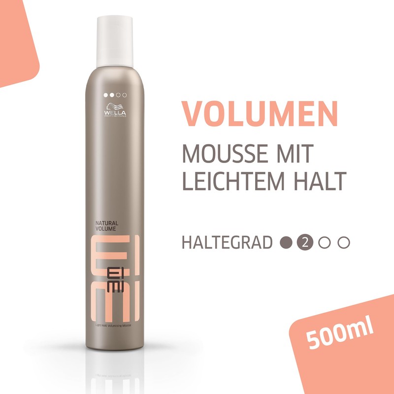 Wella Eimi Natural Volume - Foam Firmer for Extra Natural
