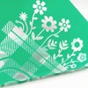 JAJADO Self Adhesive Silk Screen Stencil Wildflower Stencil Floral Stencils