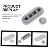 WHAMVOX 50pcs Toilet Seat Buffer Pads Mute Gaskets for Quiet