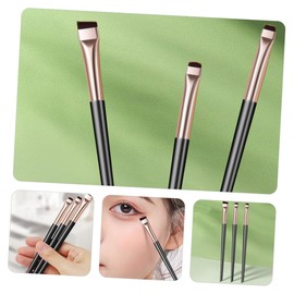 FRCOLOR 1 Satz Klingen-Lidschattenpinsel Eyeliner-Pinsel Augenpinsel Augenbrauenpinsel Make-up Pinsel Lidschatten Pinsel Concealer Pinsel Ultra dünn einstellen feiner tipp