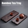 Chinese Water Storage Drainage Tea Tray Bamboo Simple Decorative Robust