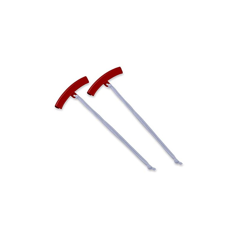 Proto Maintenance PGR0005 Rim Protectors Red 2 Set Thick Motorcycle