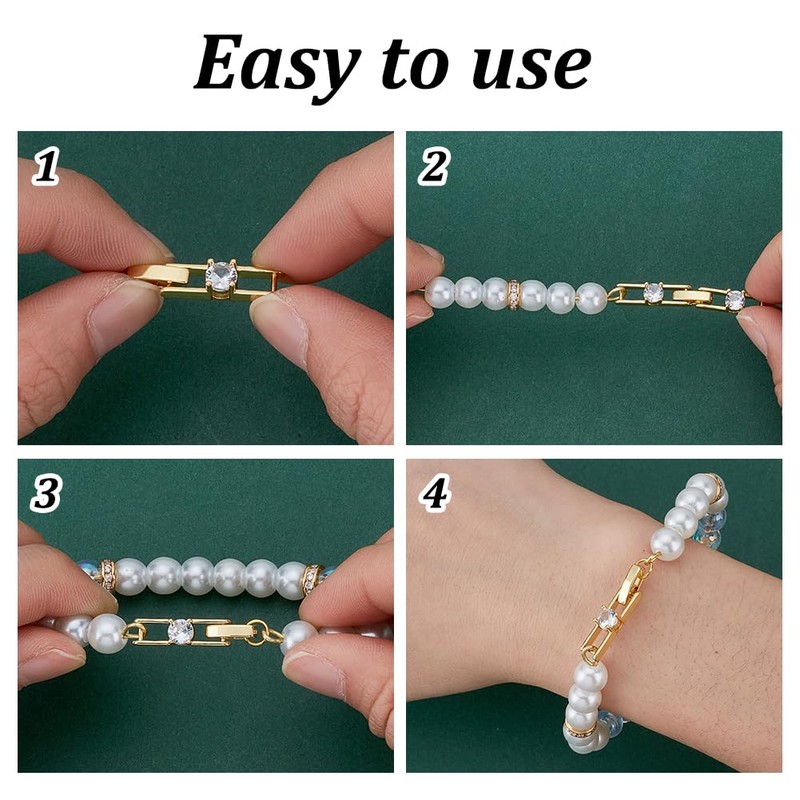 UNICRAFTALE Pack of 12 2 Colours 18 Carat Gold-Plated Folding