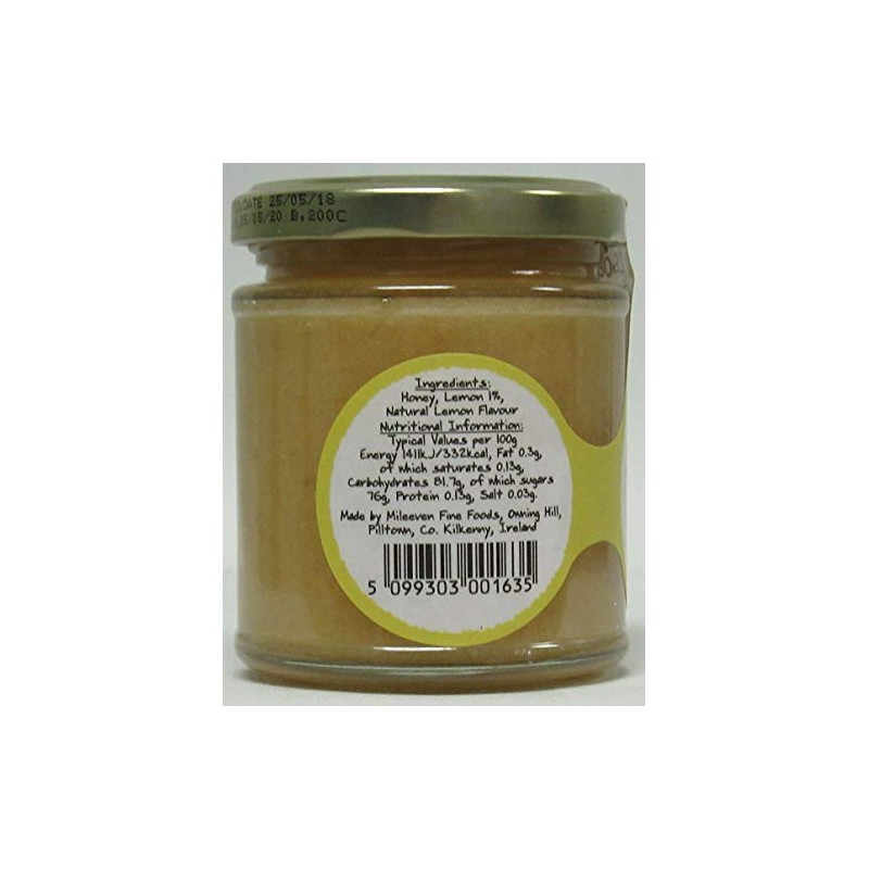Mileeven Sarah's Zingy Honey with Lemon, 8.8 Ounce