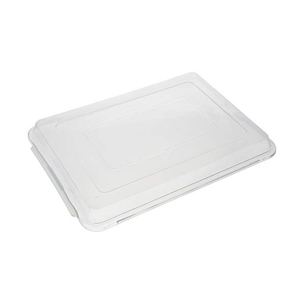 Winco Covers for Aluminum Sheet Pan, 13 by 18-Inch,Clear,Medium