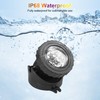 CREPOW RGB Pond Lights, Super Bright LED Underwater Submersible Colorful