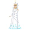 Gisela Graham Fairytale White Snow Queen Christmas Decoration
