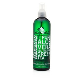 self tanners Hawaiian Botanicals Aloe Vera,Tea Tree Oil, Green Tea, Healing, Hydrating Skin Spray Large 12 oz. Bottle!