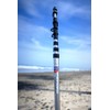 Flagpole-To-Go 20’ Beach & Backyard Flagpole Kit with Portable Aluminum