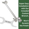 High Sierra® - Heavy Duty 9” Adjustable Shower Arm Extension