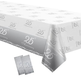 APOWBLS 25th Anniversary Wedding Party Tablecloth (2)