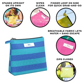 SCOUT Go Getter Pouch, Breathable Water-Resistant Fabric, Convenient Finger Loop