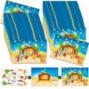 Yexiya 120 Sheets Christmas Nativity Stickers Make a Nativity Scene