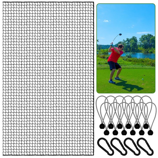Golf Net,10Ft,15Ft,20Ft,25Ft,30Ft Golf Practice Net,Golf Hitting Net Perfect for Backyard