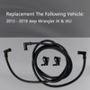 Windshield Wiper Nozzle Fluid Hose kit for 2013-2019 Wrangler JK
