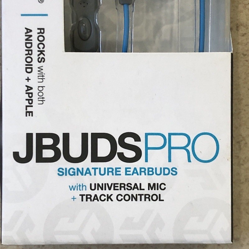 JLab JBuds Pro Wired Signature Earbuds w/Universal Mic & Track