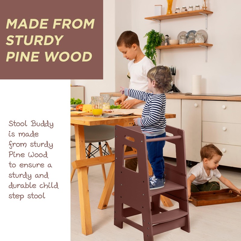 FOSSICS Stool Buddy Child Step Stool Tower for Kids |