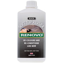 Renovo Soft Top Reviver - Black (500ml)