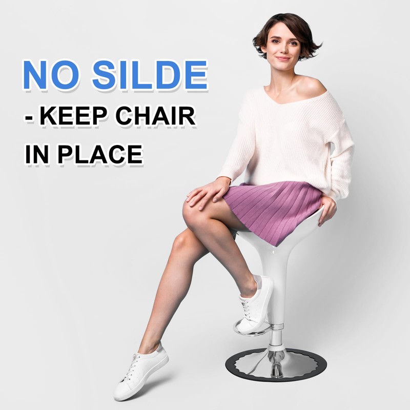 uxcell 4 Pcs Bar Stool Leg Protectors Ring Non Slip