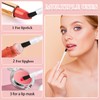 50 Pcs Disposable Lip Brushes Nail Polish Brushes Lip Gloss