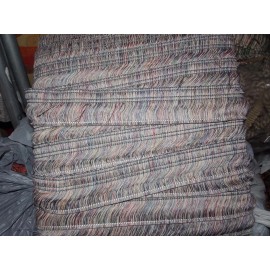 Unbranded 1 Yard Cream Pink Blue Brush Fringe Trim