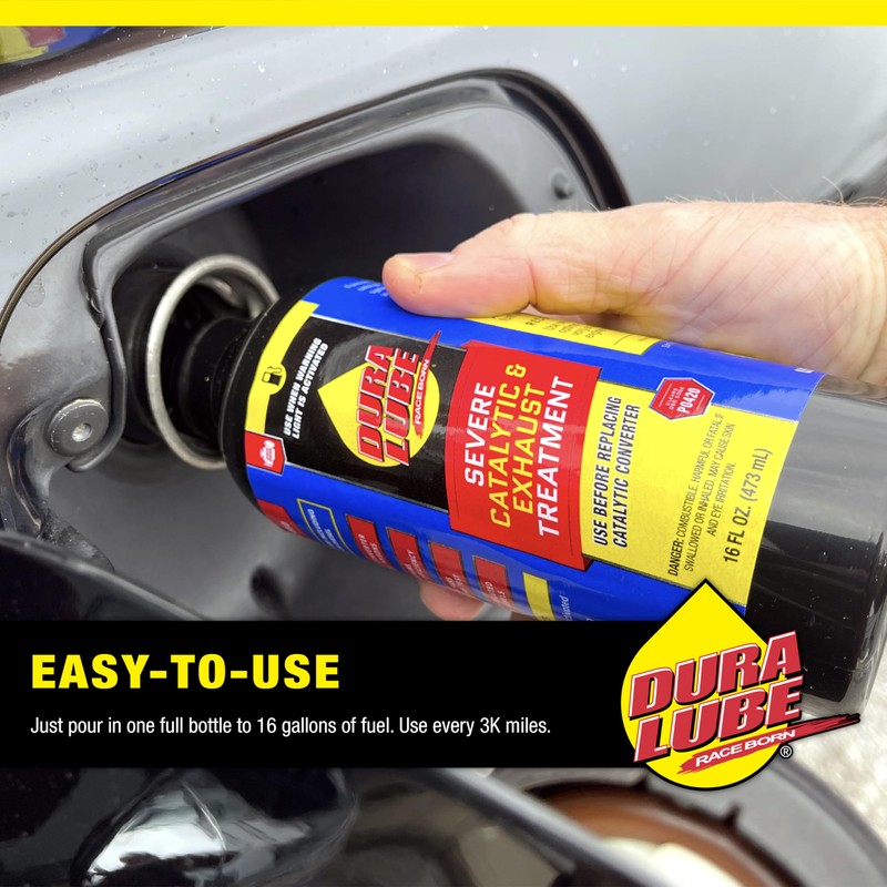 Dura Lube Severe Catalytic and Exhaust Treatment Cleaner Fuel Additive,