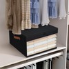 LOVSTORAGE Large Hat Storage Box for Women & Men, Stackable