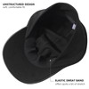 GADIEMKENSD Women's Winter Reflective Fleece Ponytail Hat with Drop Down