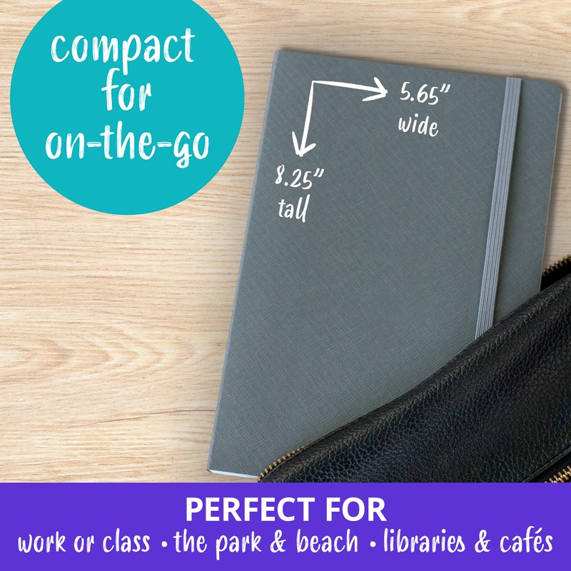 Papercode Lined Journal Notebooks (2 Pack) - Luxury Journals for