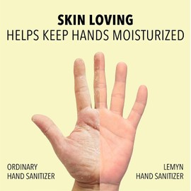 Lemyn Organics Lemyn Organics Medical Grade Hand Sanitizer Gel - 97% ORGANIC - 12 FL.OZ. (PACK OF 6)