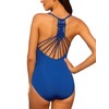 Firpearl Retro 50s Traje de baño de una Pieza para