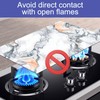 HOMETITUTE Stove Top Cover Diatomite Mat 28x20 Inch Marble Stovetop