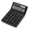Asuka Calculator, Antibacterial Calculator, Black, 12 Digits, Tax Calculator, Tilt