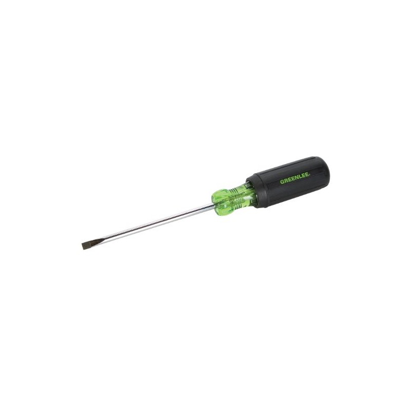 Greenlee 0153-25C Screwdriver, Heavy Duty, Cabinet Tip 1/4" x 4"