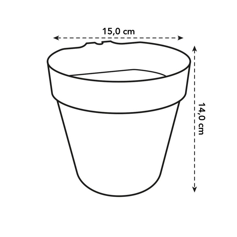 elho Loft Urban Green Wall Pot Single 15 - Flower