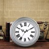 Plumeet Classic Wall Clock 25 cm Quiet Retro Wall Clock
