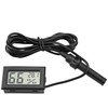 DollaTek 2-in-1 Digital LCD Embedded Thermometer Hygrometer with External for