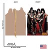 Cardboard People KISS Group Life Size Cardboard Cutout Standup
