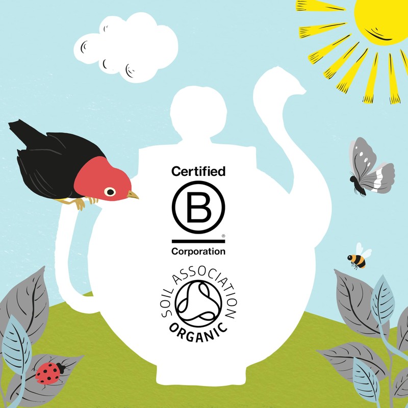 Clipper Organic Earl Grey Bags (80Bags) Fairtrade Gluten Free Organic