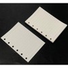 Audiofan Notebook Refill, Mini 6 Holes, Horizontal Rule, A7, 6