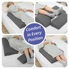 Lenora Bed Sore Pillow Set, Positioning Wedge Pillow with Extra