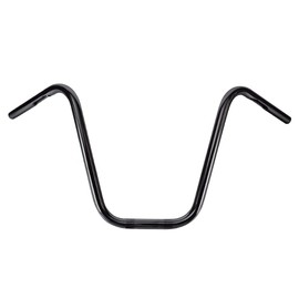 Burly Brand Narrow Bottom Ape Hanger Handlebar - 14 inch Height, Black Finish, For Harley Davidson and Most Motorcycles (B28-337)