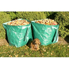 Reusable Garden Waste Bag Reuseable Heavy Duty Gardening Bag Lawn Pool Garden Leaf Waste Bag 58x58x2cm