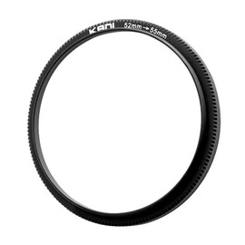 KANI 813640 52-55mm Filter Diameter Conversion Adapter Step Up Ring Thin Frame with Knurling Filter Accessories Aluminum