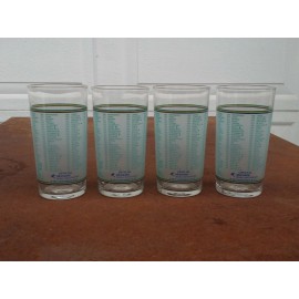 4 Mint Julep Glasses 125th Kentucky Derby May 1999 - Churchill Downs  NEW/UNUSED